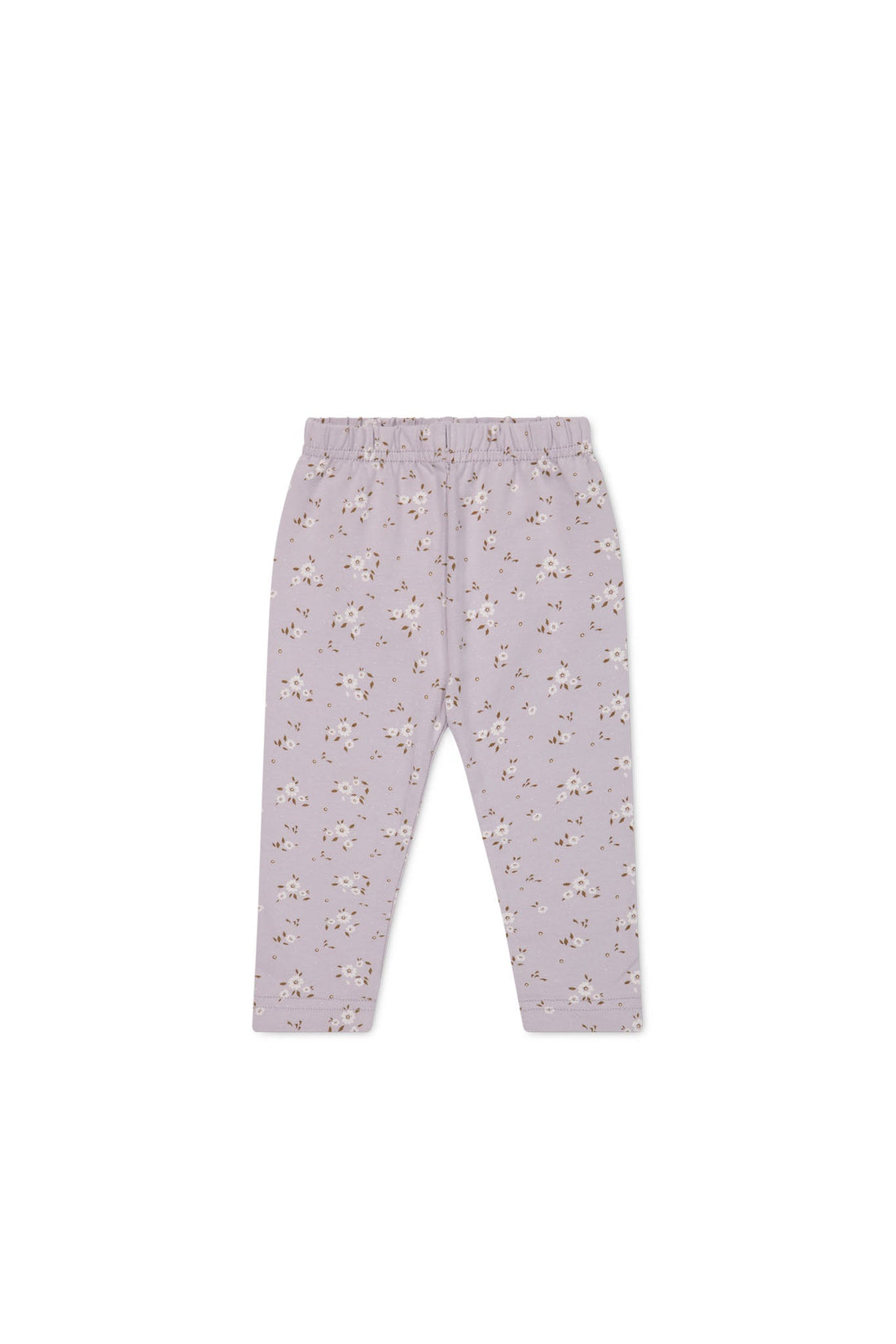 Organic Cotton Everyday Legging - Lulu Bloom Iris Childrens Legging from Jamie Kay NZ