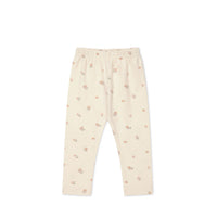 Organic Cotton Everyday Legging - Meredith Egret Childrens Legging from Jamie Kay NZ