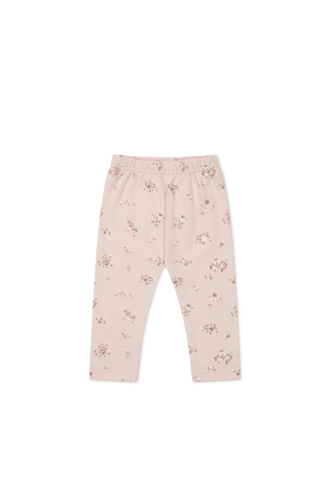 Organic Cotton Everyday Legging - Petite Fleur Soft Peony Childrens Legging from Jamie Kay NZ