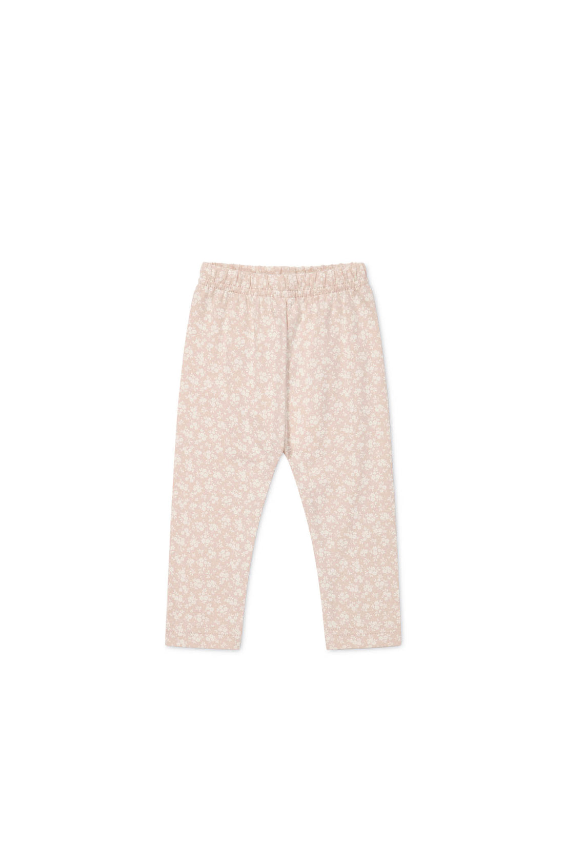 Organic Cotton Everyday Legging - Rosalie Field Rose Childrens Legging from Jamie Kay NZ