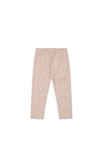 Organic Cotton Everyday Legging - Amber Rose Childrens Legging from Jamie Kay NZ