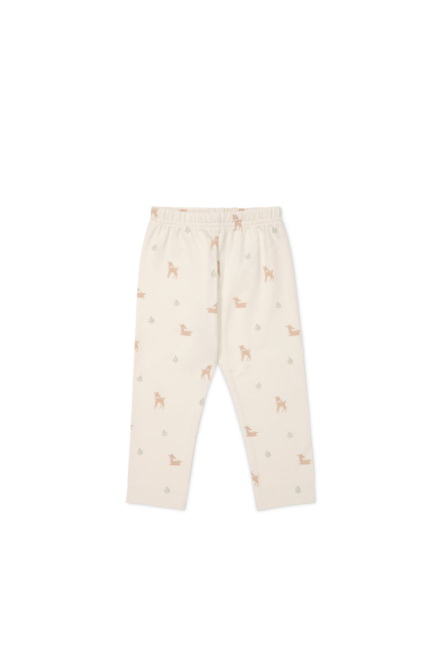 Organic Cotton Everyday Legging - Fable Deer Cloud Childrens Legging from Jamie Kay NZ