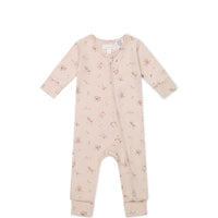 Organic Cotton Frankie Onepiece - Petite Fleur Soft Peony Childrens Onepiece from Jamie Kay NZ