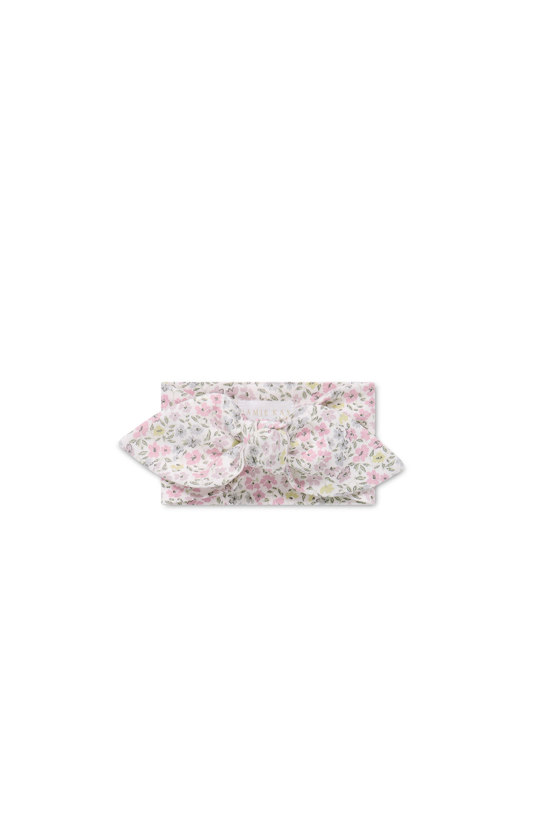 Organic Cotton Headband - Fifi Mini Slightly Pink Childrens Headband from Jamie Kay NZ