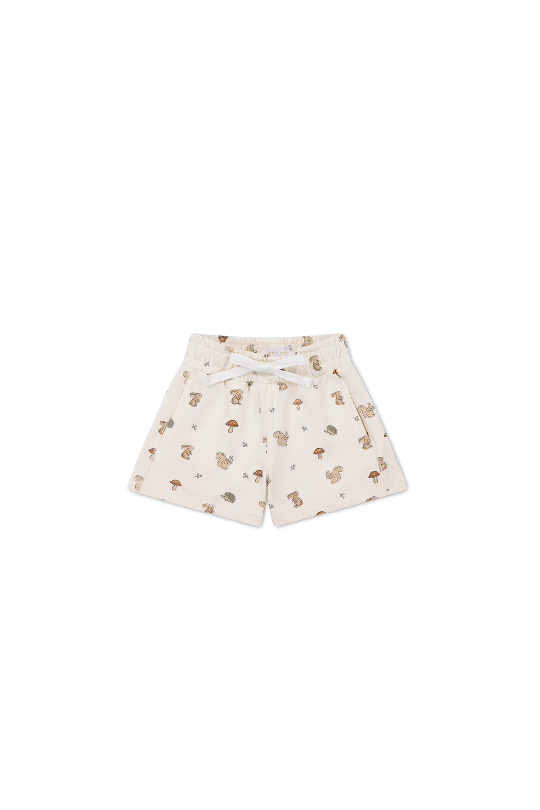 Organic Cotton Jalen Short - Woodland Friends Childrens Short from Jamie Kay NZ