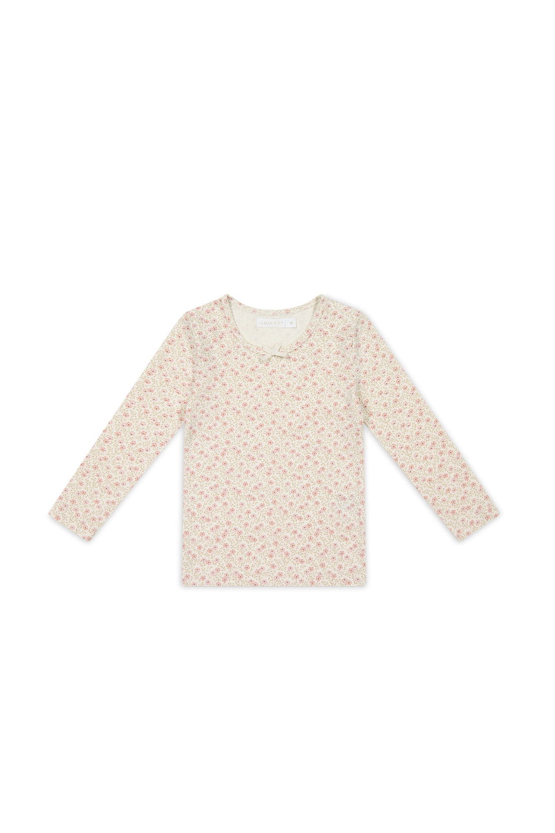 Organic Cotton Long Sleeve Top - Emmy Egret Childrens Top from Jamie Kay NZ