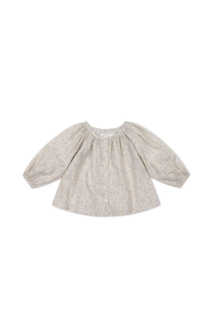 Organic Cotton Martha Top - Chloe Lavender Childrens Top from Jamie Kay NZ