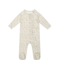 Organic Cotton Melanie Onepiece - Dainty Egret Blues Childrens Onepiece from Jamie Kay NZ