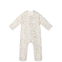 Organic Cotton Melanie Onepiece - Moons Garden Lavender Childrens Onepiece from Jamie Kay NZ