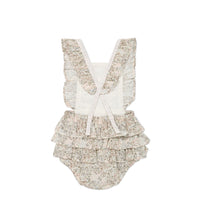 Organic Cotton Madeline Playsuit - April Harbour Childrens Playsuit from Jamie Kay NZ