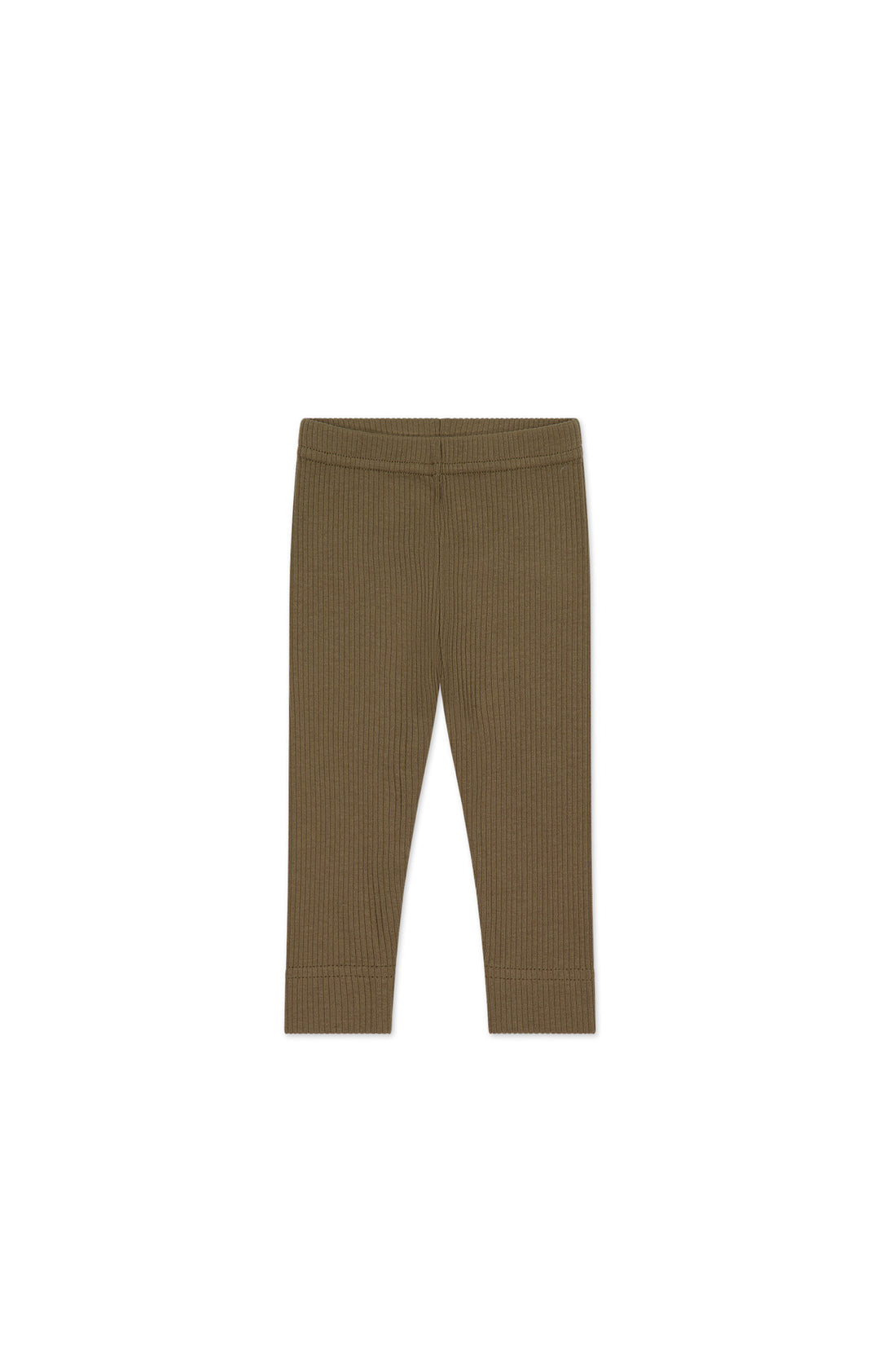 Organic Cotton Modal Elastane Legging - Oak Childrens Legging from Jamie Kay NZ