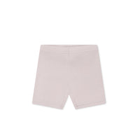 Organic Cotton Modal Elisa Bike Short - Violet Tint Childrens Short from Jamie Kay NZ