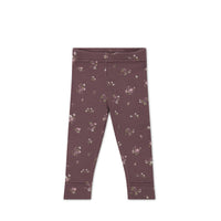 Organic Cotton Modal Everyday Legging - Petite Fleur Childrens Legging from Jamie Kay NZ