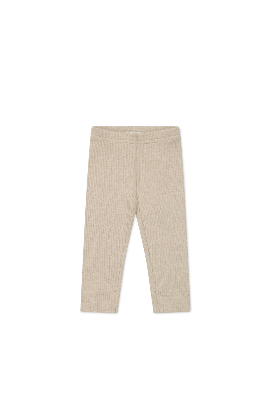 Organic Cotton Modal Everyday Legging - Biscuit Marle Childrens Legging from Jamie Kay NZ