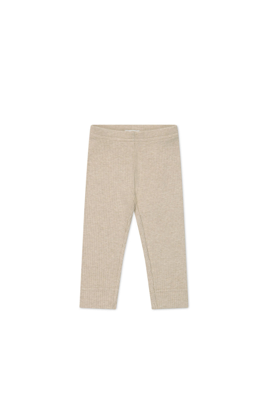 Organic Cotton Modal Everyday Legging - Biscuit Marle Childrens Legging from Jamie Kay NZ