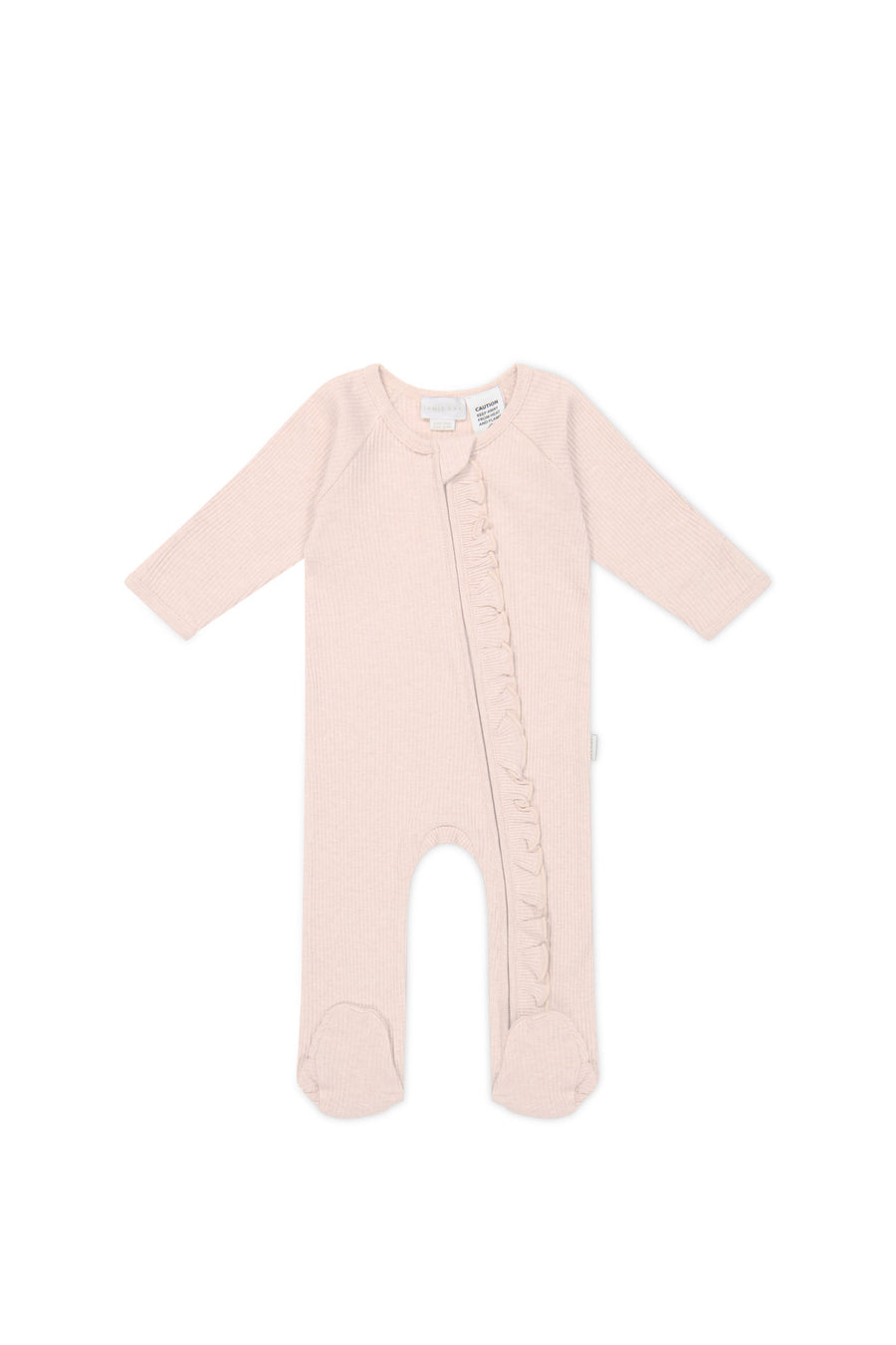 Organic Cotton Modal Melanie Onepiece - Dainty Pink Childrens Onepiece from Jamie Kay NZ