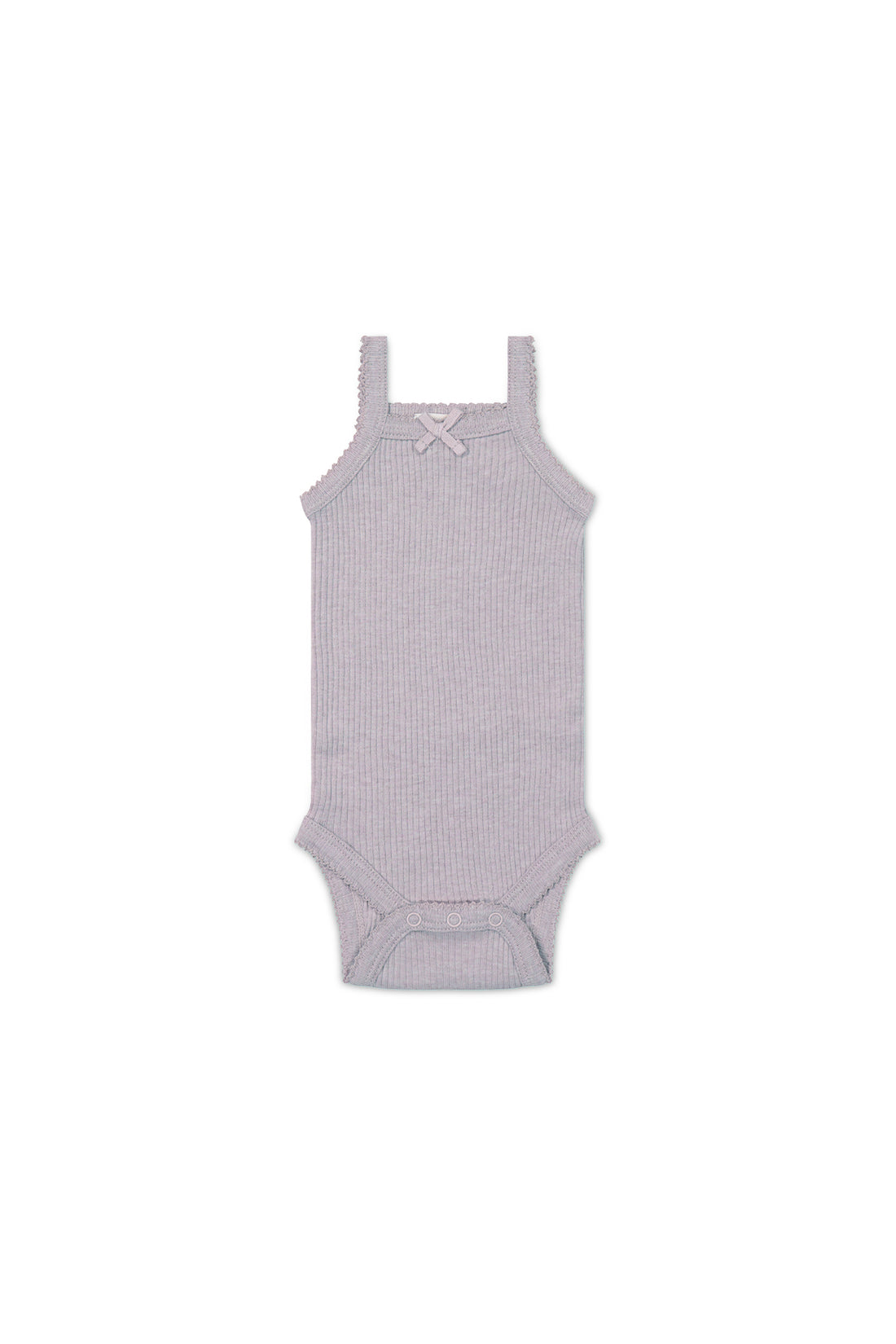 Organic Cotton Modal Singlet Bodysuit - Tulip Marle Childrens Bodysuit from Jamie Kay NZ