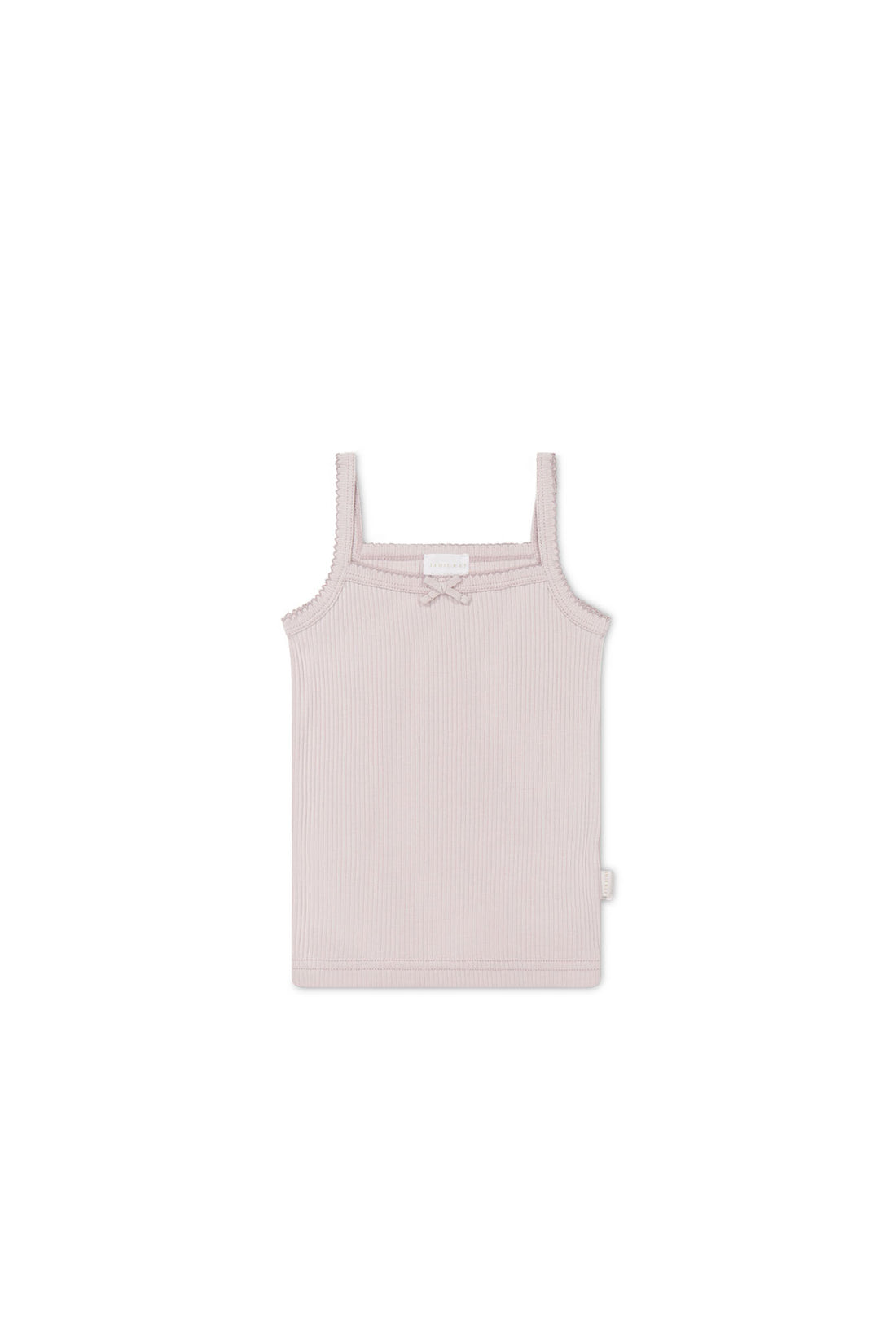 Organic Cotton Modal Singlet - Violet Tint Childrens Singlet from Jamie Kay NZ