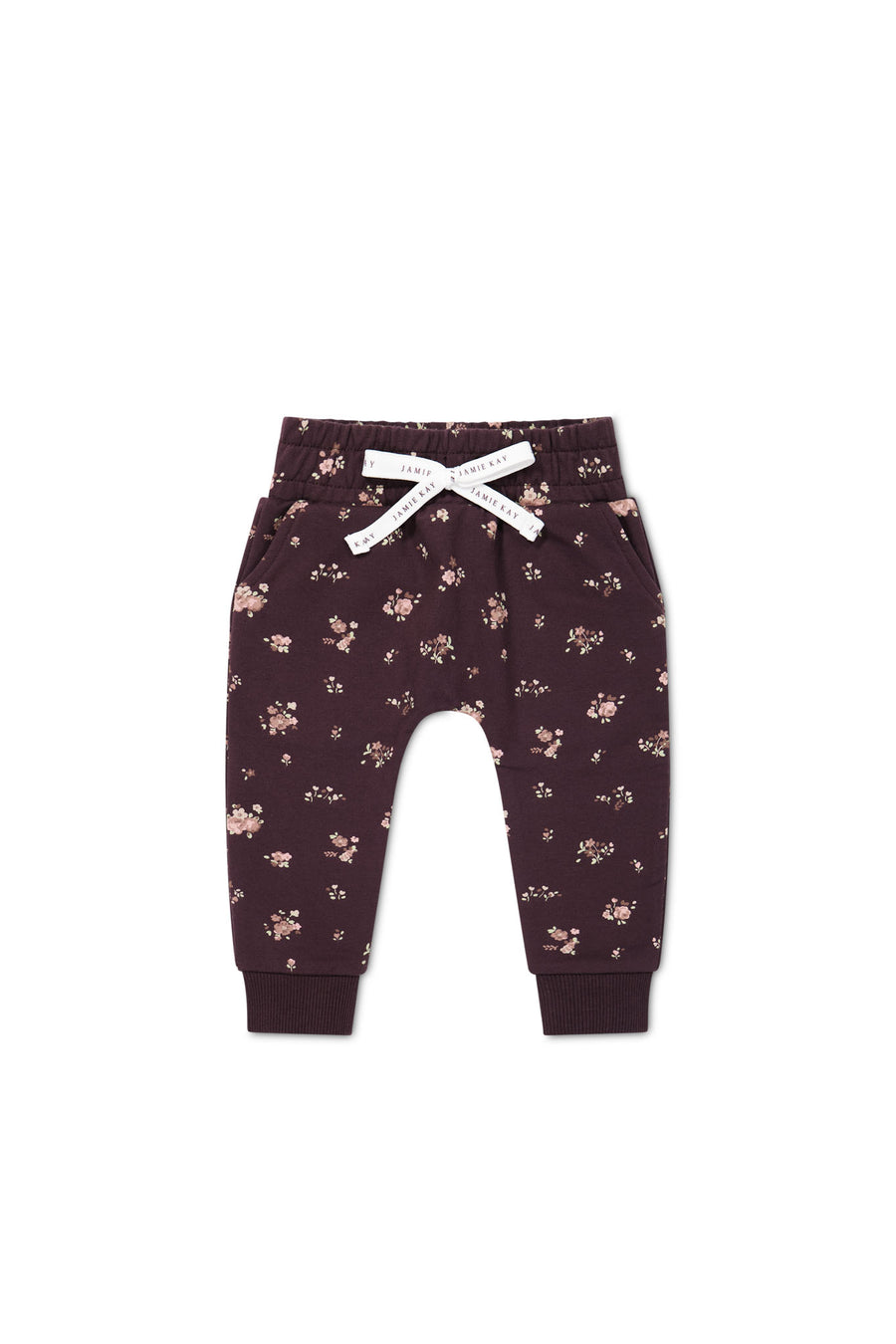 Organic Cotton Morgan Track Pant - Petite Fleur Childrens Pant from Jamie Kay NZ