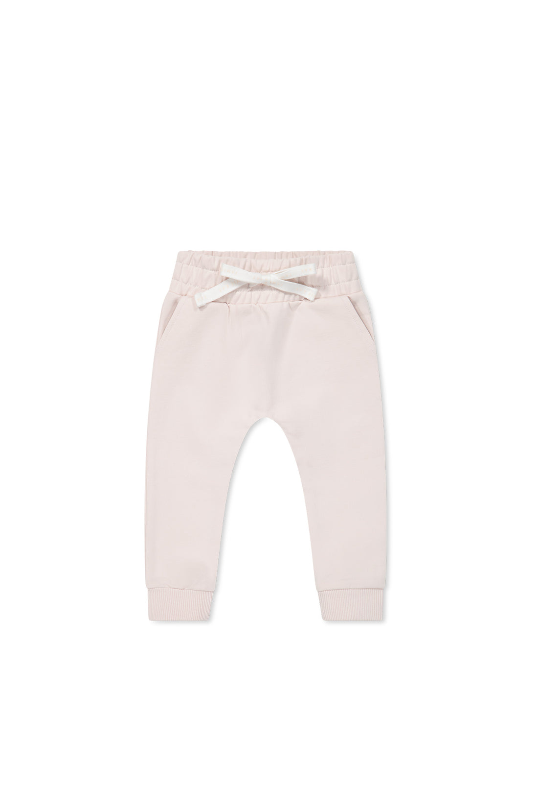 Organic Cotton Morgan Track Pant - Rosewater Childrens Pant from Jamie Kay NZ