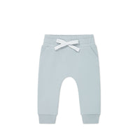 Organic Cotton Palmer Track Pant - Droplet Childrens Pant from Jamie Kay NZ