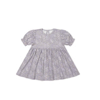 Organic Cotton Penny Dress - April Lilac Childrens Dress from Jamie Kay NZ