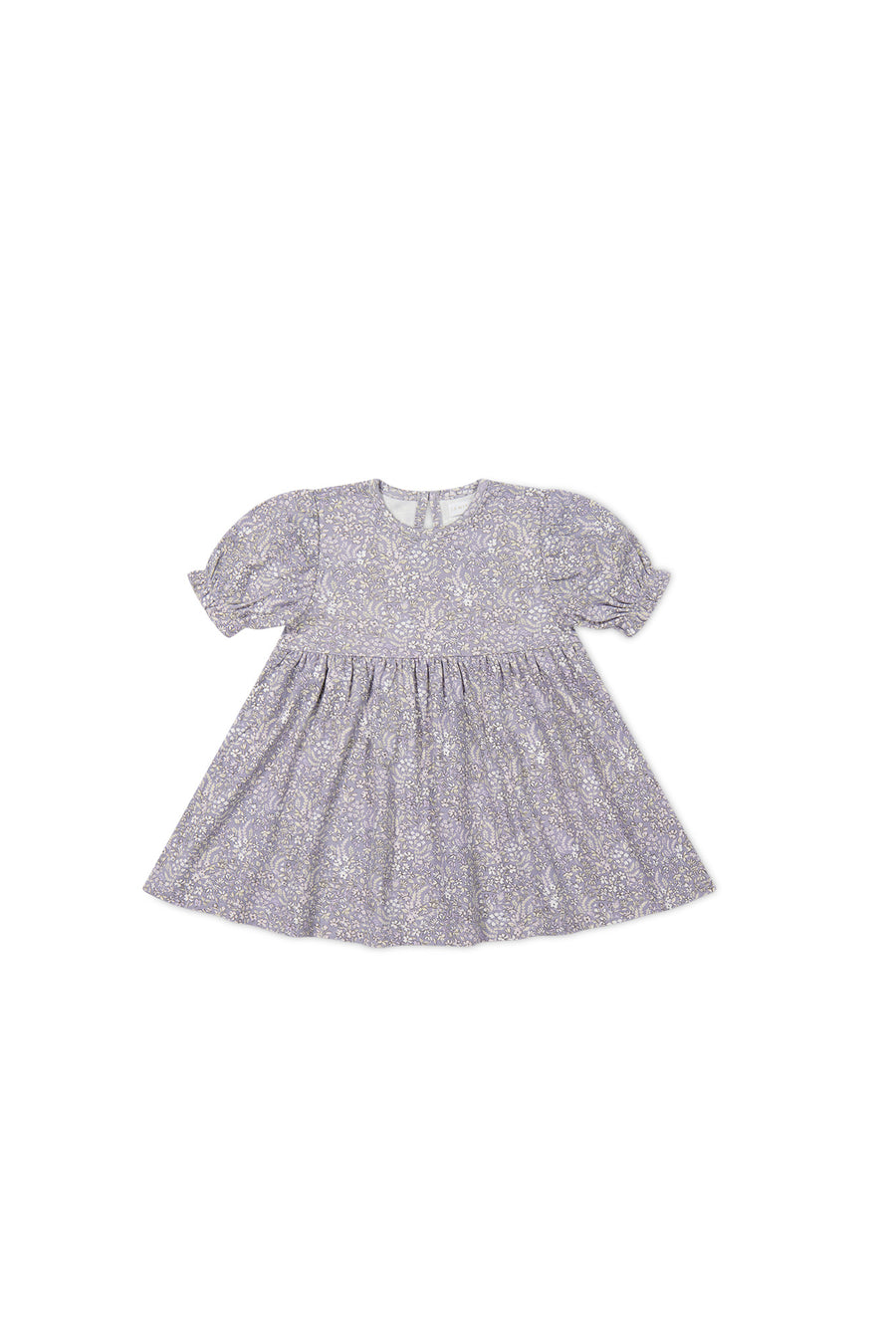 Organic Cotton Penny Dress - April Lilac Childrens Dress from Jamie Kay NZ