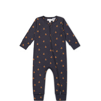 Organic Cotton Reese Zip Onepiece - Fox Cubs Constellation Childrens Onepiece from Jamie Kay NZ