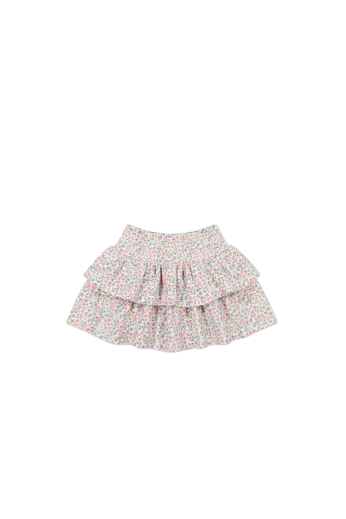 Organic Cotton Ruby Skirt - Fifi Mini Slightly Pink Childrens Skirt from Jamie Kay NZ