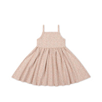 Organic Cotton Samantha Dress - Amber Rose Childrens Dress from Jamie Kay NZ