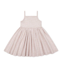 Organic Cotton Samantha Dress - Addie Lilac Childrens Dress from Jamie Kay NZ