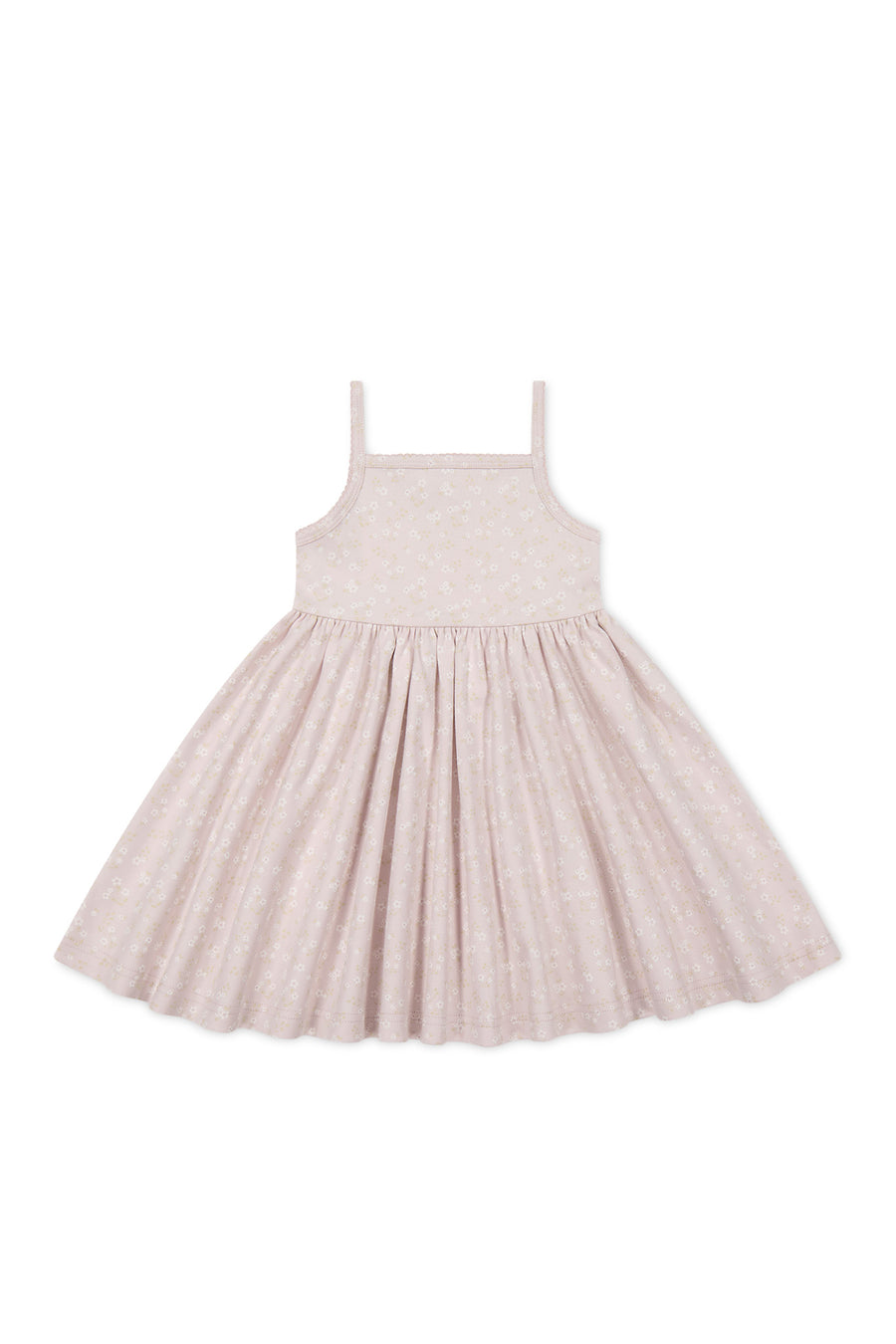 Organic Cotton Samantha Dress - Addie Lilac Childrens Dress from Jamie Kay NZ