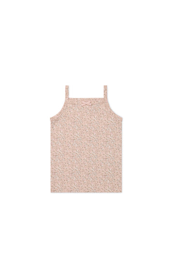 Organic Cotton Singlet - Amber Rose Childrens Singlet from Jamie Kay NZ