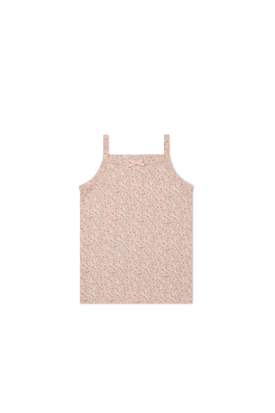 Organic Cotton Singlet - Amber Rose Childrens Singlet from Jamie Kay NZ