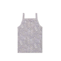 Organic Cotton Singlet - April Lilac Childrens Singlet from Jamie Kay NZ