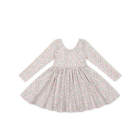 Organic Cotton Tallulah Dress - Fifi Mini Slightly Pink Childrens Dress from Jamie Kay NZ