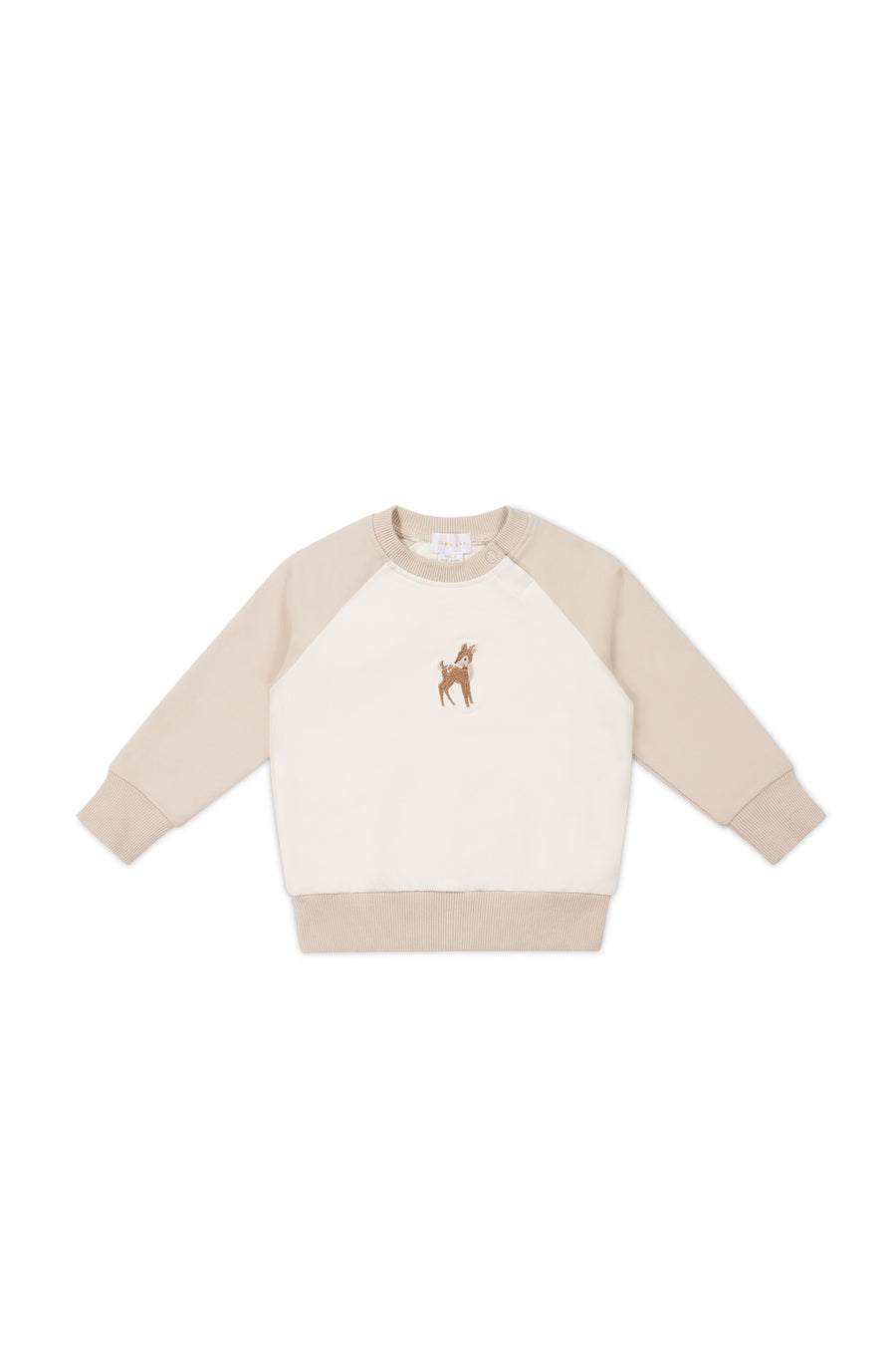 Organic Cotton Tao Sweatshirt - Fable Deer Cloud Childrens Top from Jamie Kay NZ