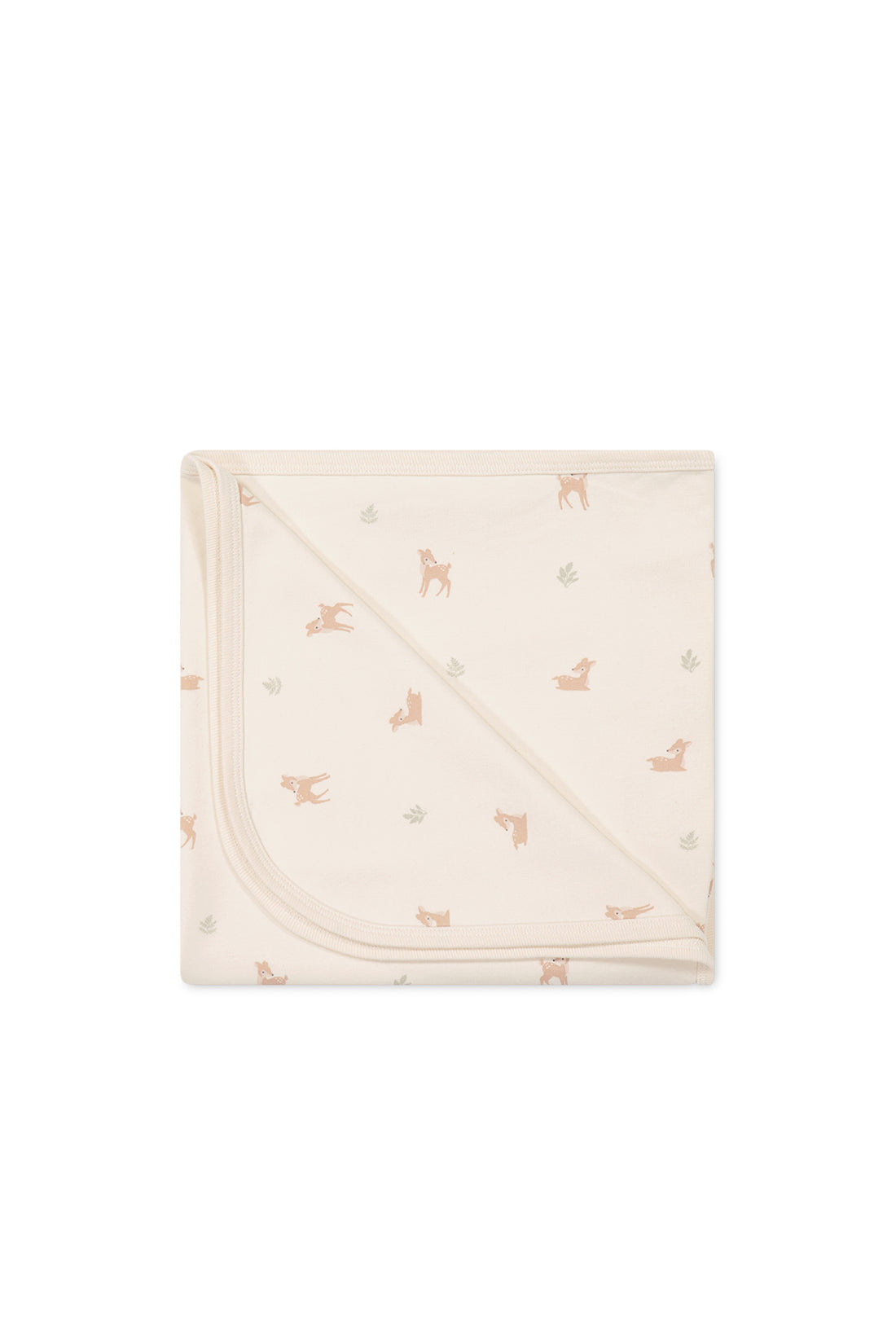 Organic Cotton Wrap Blanket - Fable Deer Cloud Childrens Blanket from Jamie Kay NZ