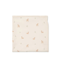 Organic Cotton Wrap Blanket - Fable Deer Cloud Childrens Blanket from Jamie Kay NZ