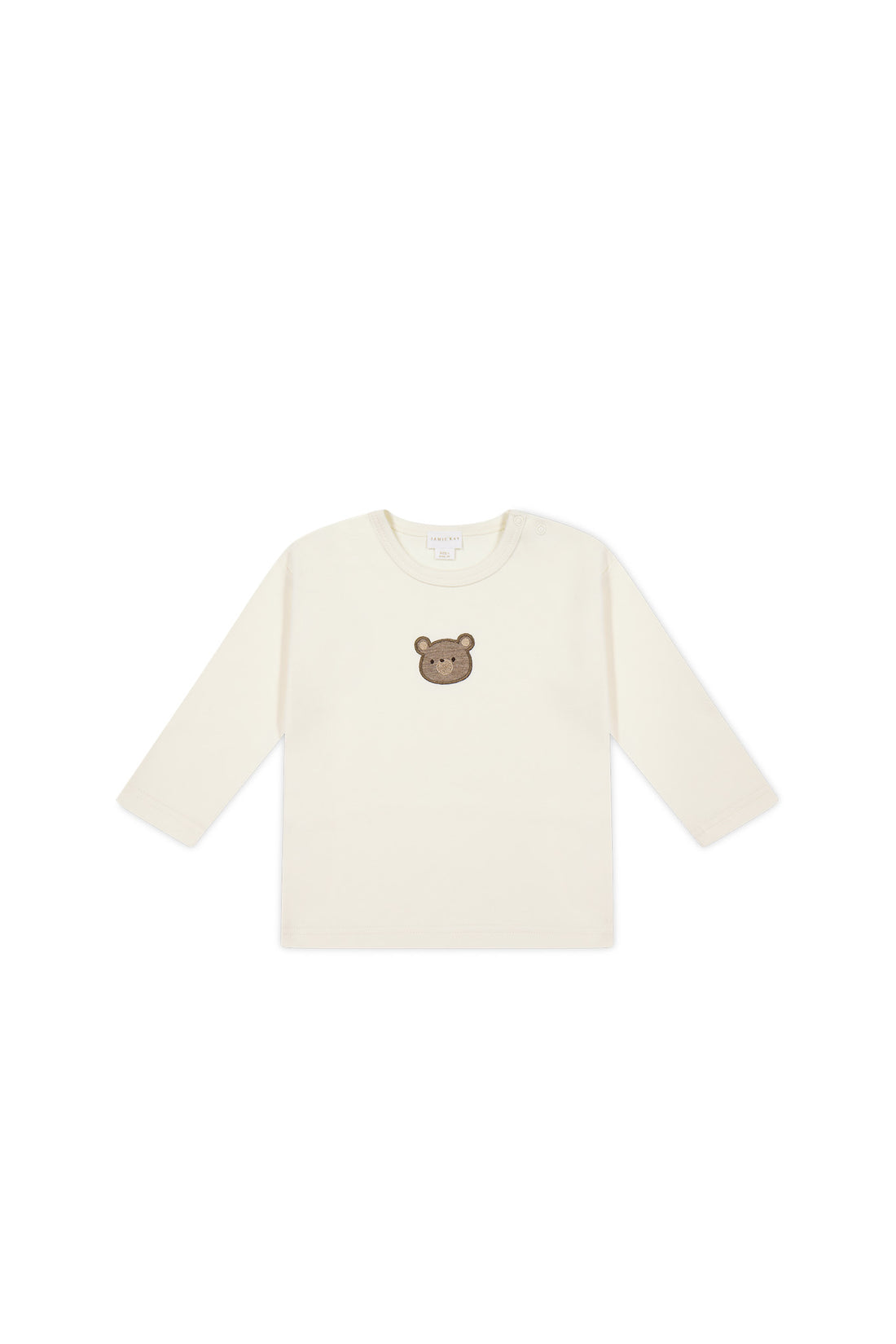 Pima Cotton Arnold Long Sleeve Top - Cloud Bear Childrens Top from Jamie Kay NZ