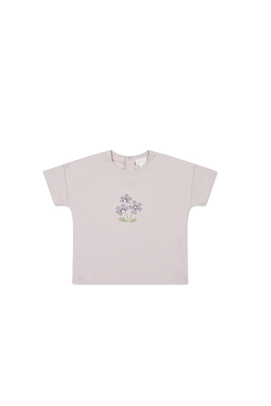 Pima Cotton Mimi Top - Luna Meadow Flowers Childrens Top from Jamie Kay NZ