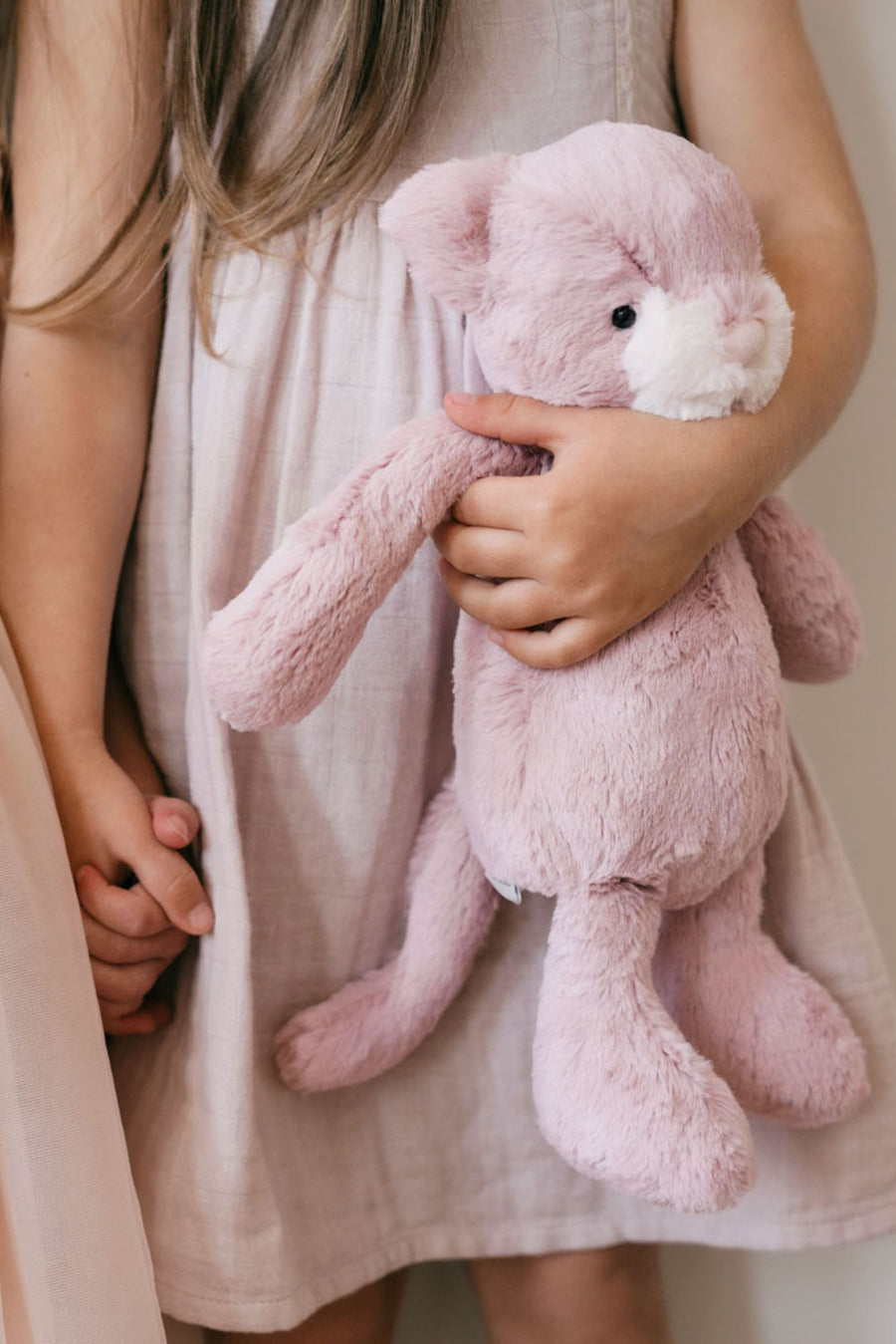 Snuggle Bunnies - Elsie the Kitty - Powder Pink Childrens Toy from Jamie Kay NZ