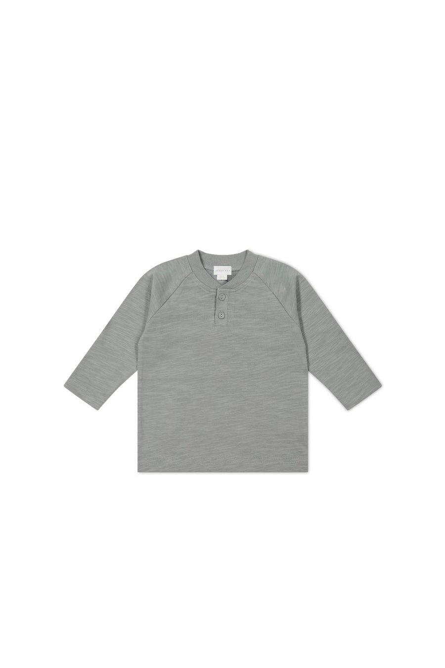 Slub Cotton Long Sleeve Weston Tee - Milford Sound Childrens Top from Jamie Kay NZ