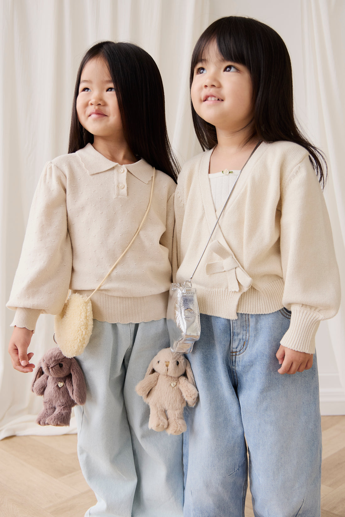 Snuggle Bunnies - Penelope Keyring - Spice