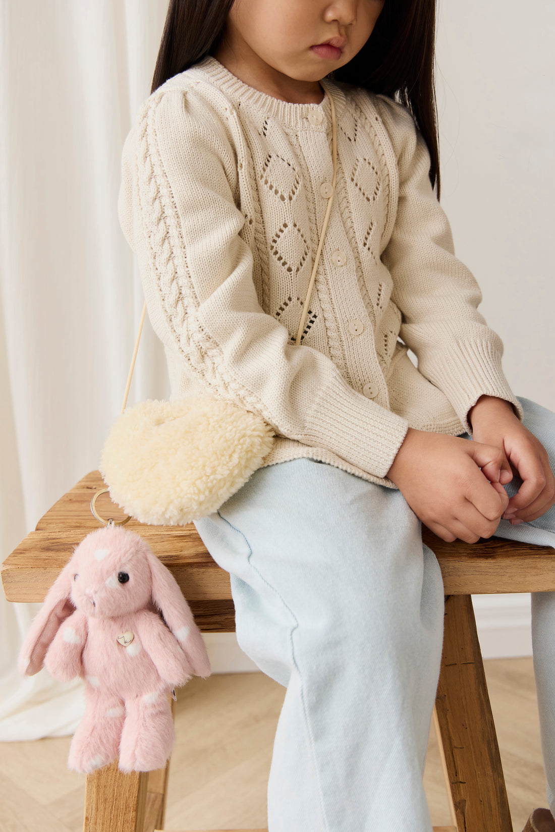 Snuggle Bunnies - Penelope Keyring Little Love Childrens Toy from Jamie Kay NZ