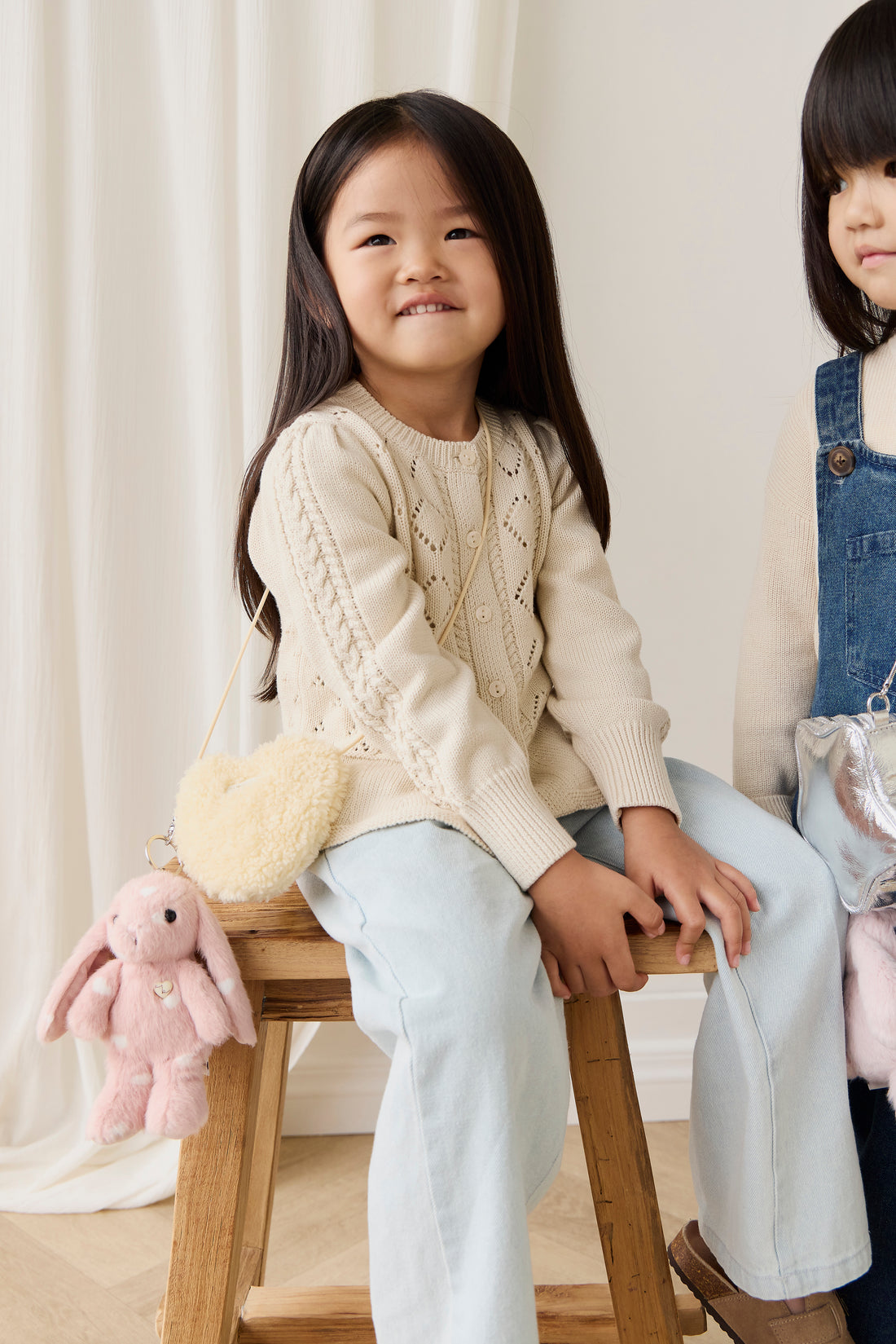 Snuggle Bunnies - Penelope Keyring Little Love Childrens Toy from Jamie Kay NZ
