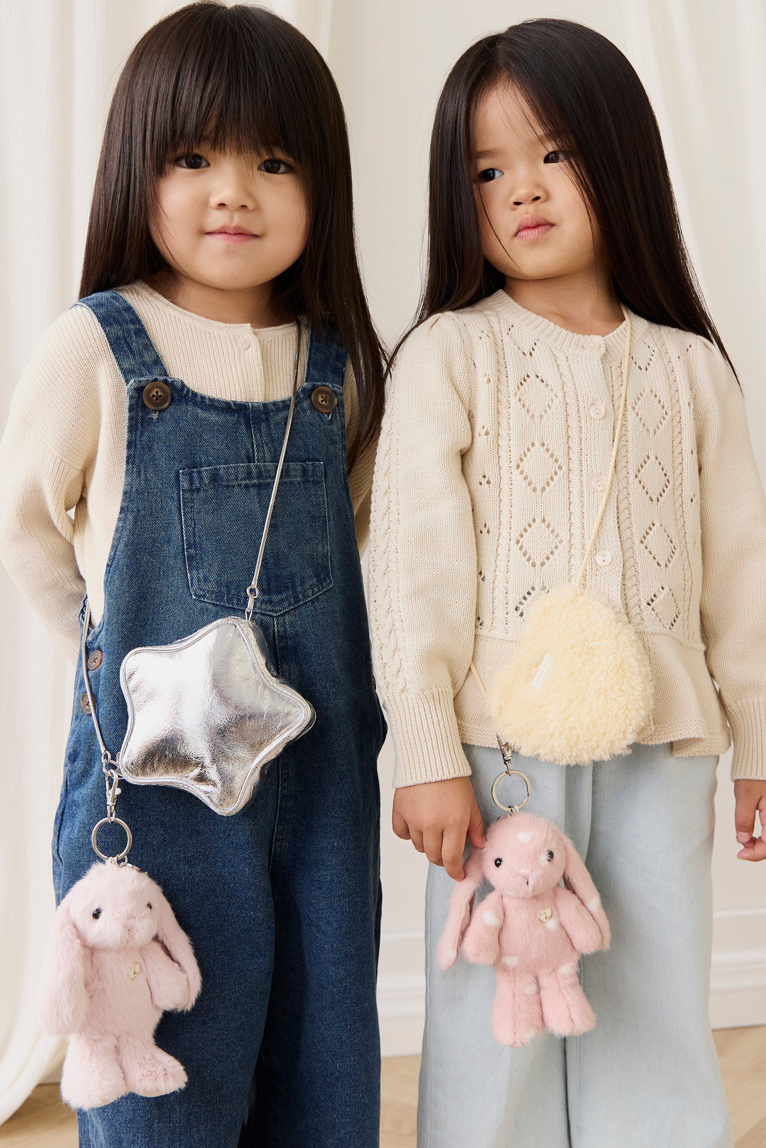 Snuggle Bunnies - Penelope Keyring Little Love Childrens Toy from Jamie Kay NZ