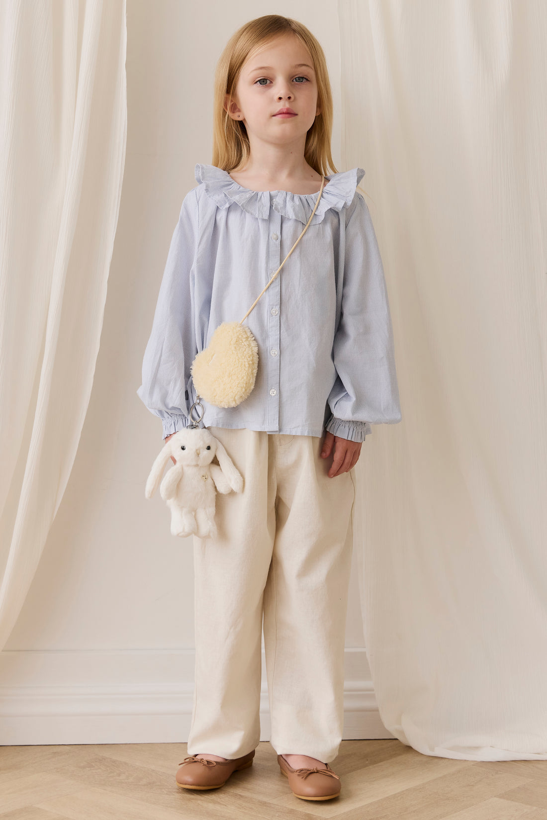 Snuggle Bunnies - Penelope Keyring - Marshmallow Childrens Toy from Jamie Kay NZ