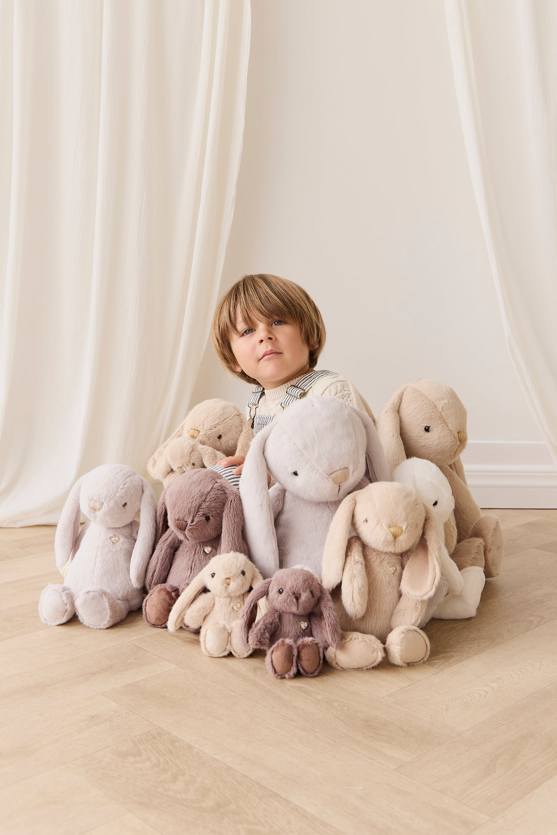 Snuggle Bunnies - Penelope - Caramel Childrens Toy from Jamie Kay NZ