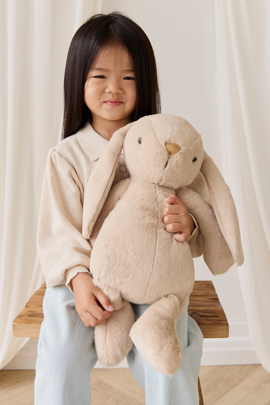 Snuggle Bunnies - Penelope - Caramel - 45CM – Jamie Kay NZ
